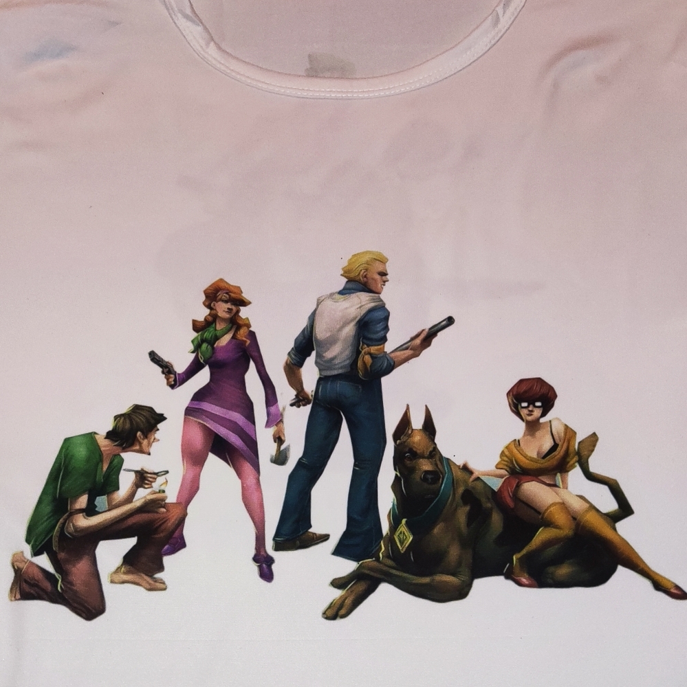 Custom Made T-shirt Naughty Scooby Doo